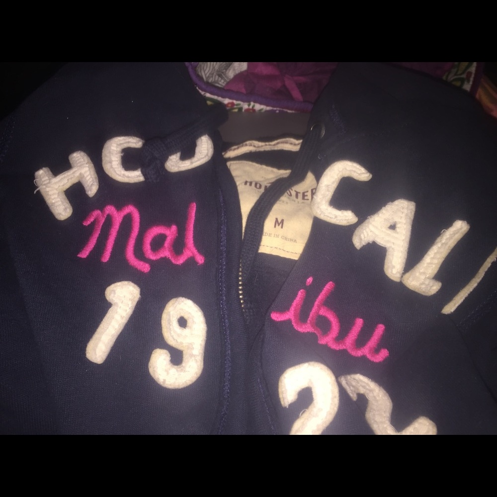 Blue Hollister Hoodie